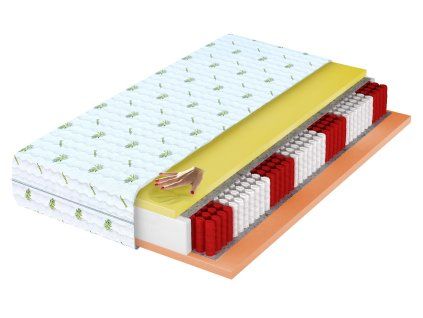 Tasakrugós matrac Ivory