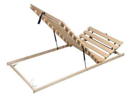 Masszív Plusz állítható léces ágyrács 120x200 felnyitó mechanizmussal