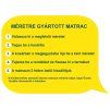 Egyedi méretű tasakrugós matrac Ivory